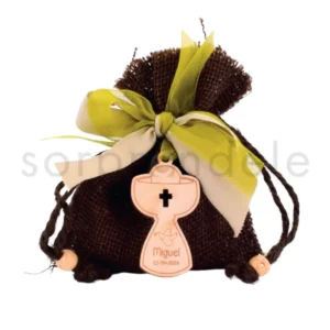 Bolsita Colgante Cáliz Lazo Verde