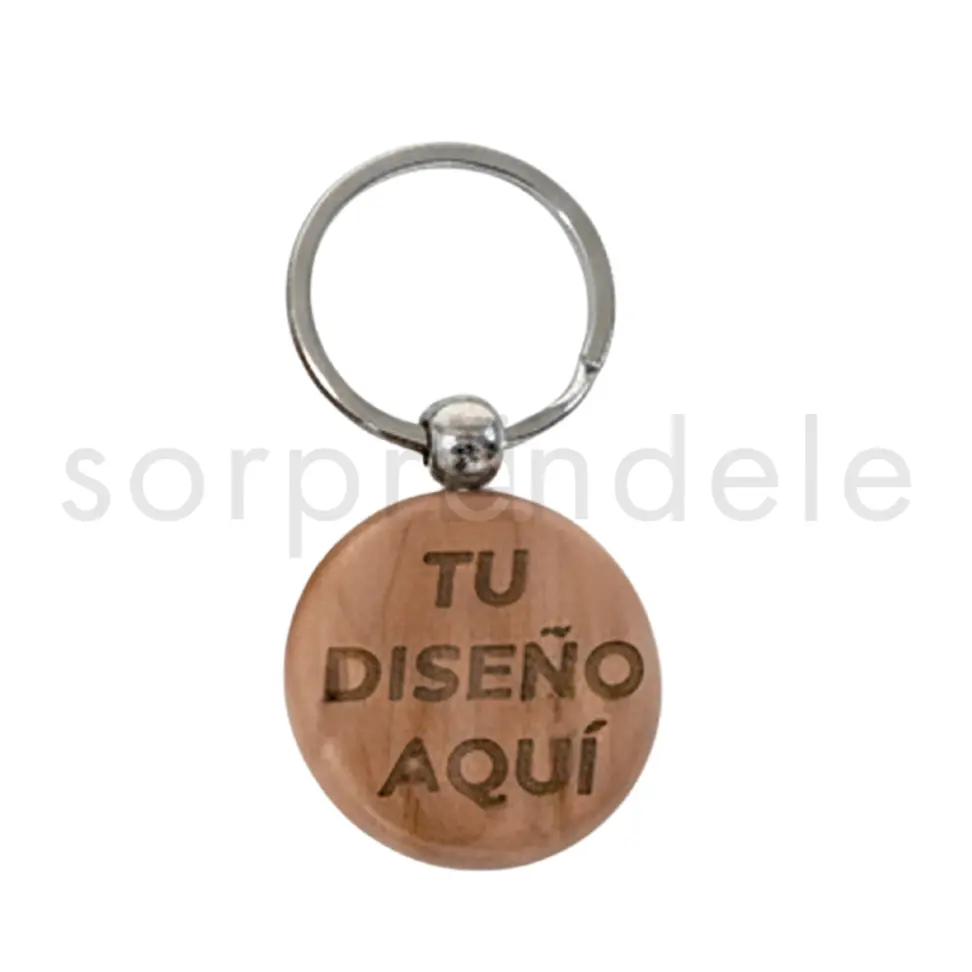 Llavero Madera Diseño Cliente