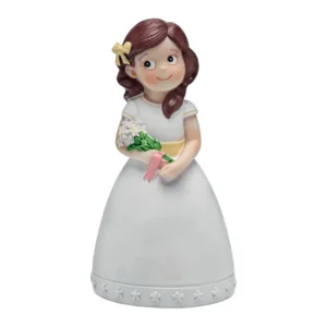 Figura Niña Comunión Ramo
