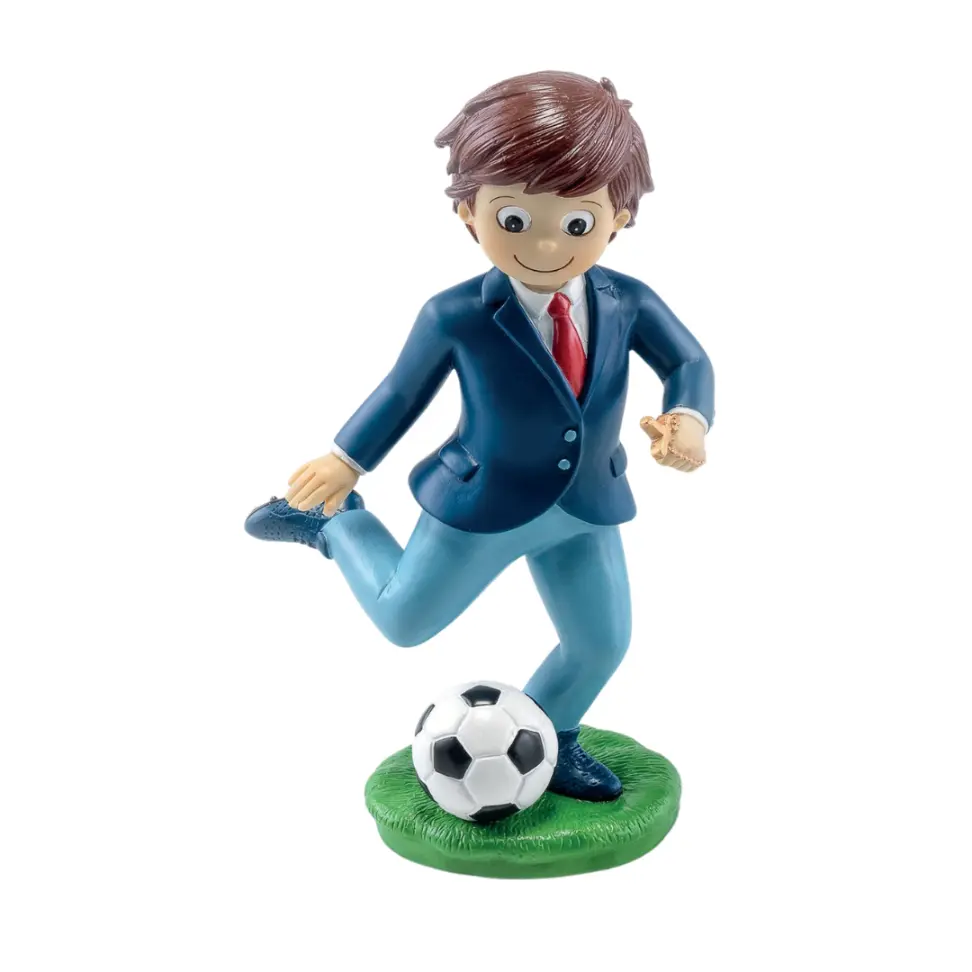 Figura Niño Comunión Balón de Fútbol