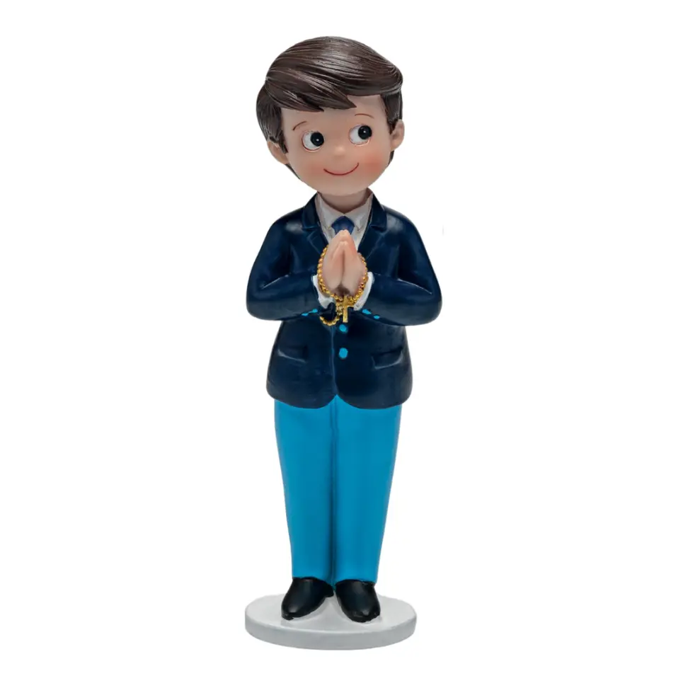 Figura Niño Comunión Rezando