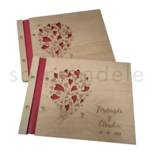 Libro de Firmas Madera