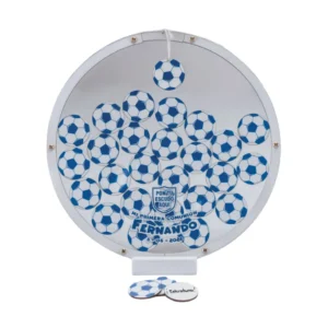 balón de deseos blanco y azul