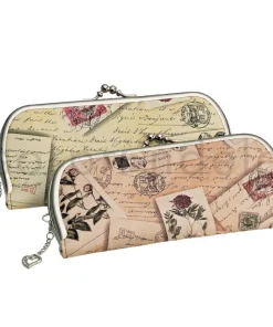 Billetera Elegante Postales con Colgante