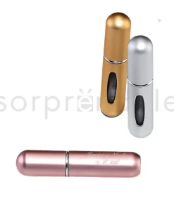 Perfumador Aluminio con Bomba de Recarga