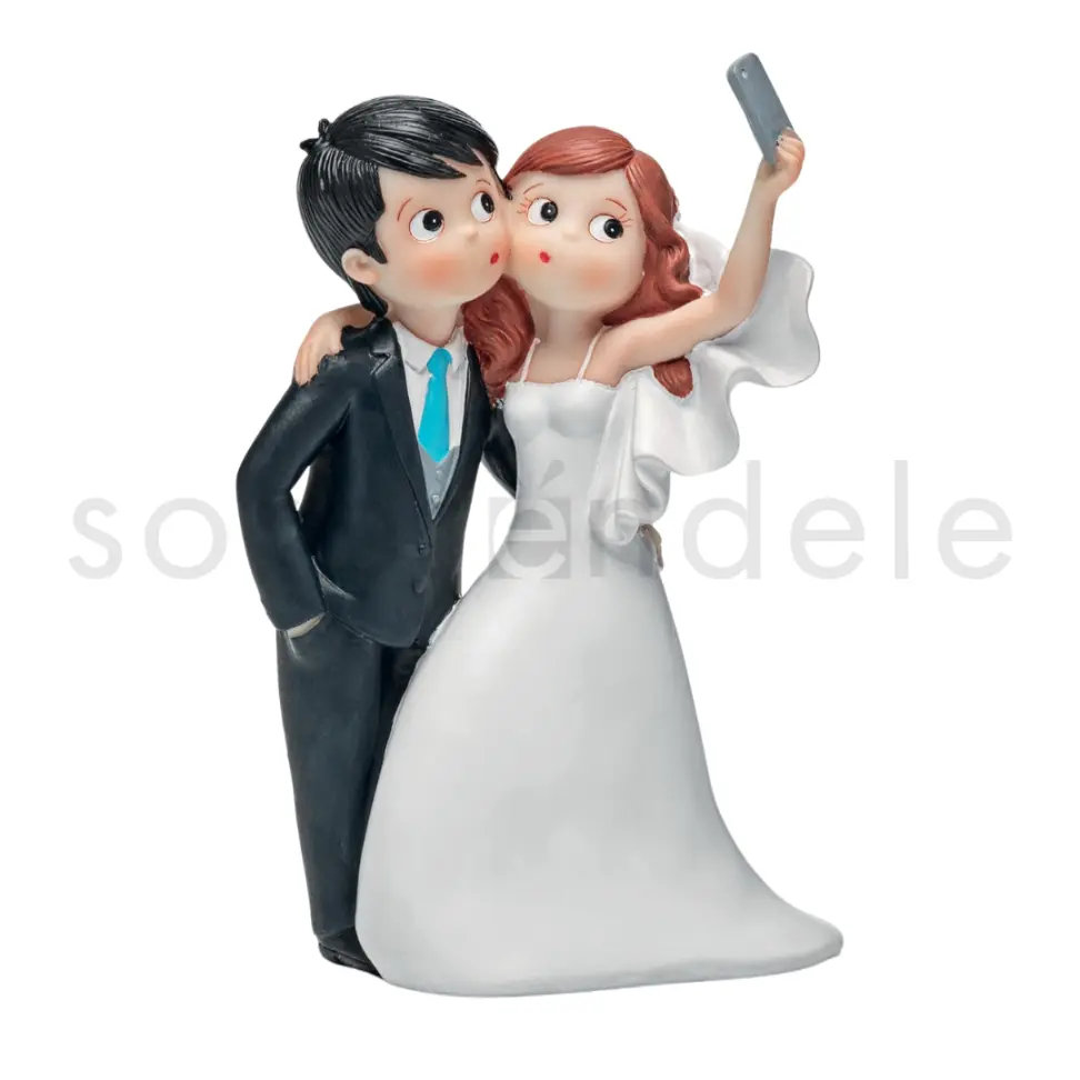 Pareja de Novios Selfie