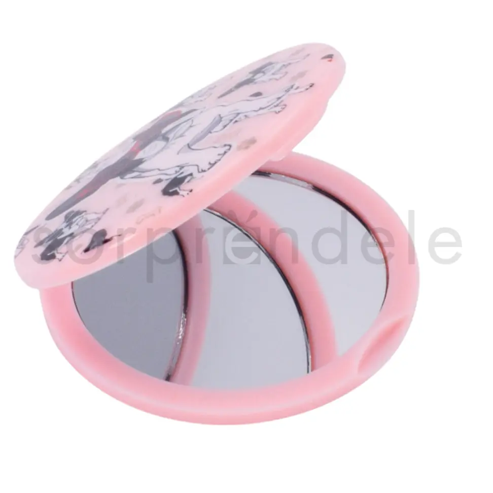 Espejo Doble Perros Personalizado Novios y Fecha - Imagen 2