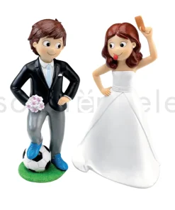Pareja de Novios Fútbol