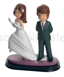 Pareja de Novios Guiño