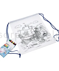 Bolsa Piratas para Colorear