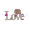 Deco Love Madera Novios Personalizado