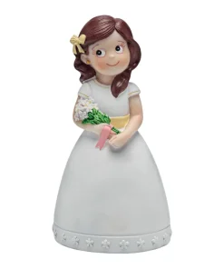 Figura Niña Comunión Ramo