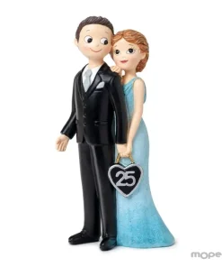 Figura Pop&Fun novios aniversario Bodas de Plata