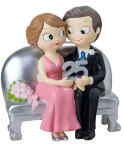 Figura Pop&Fun novios sentados 25 aniversario