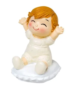 Figura bebé Pop y Fun sentado en cojín