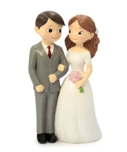 Figura pastel Boda novios classic