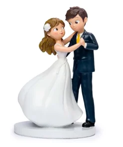Figura pastel Boda novios vals
