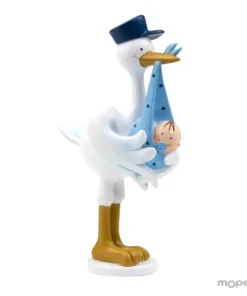 Figura pastel cigüeña amorosa Pit