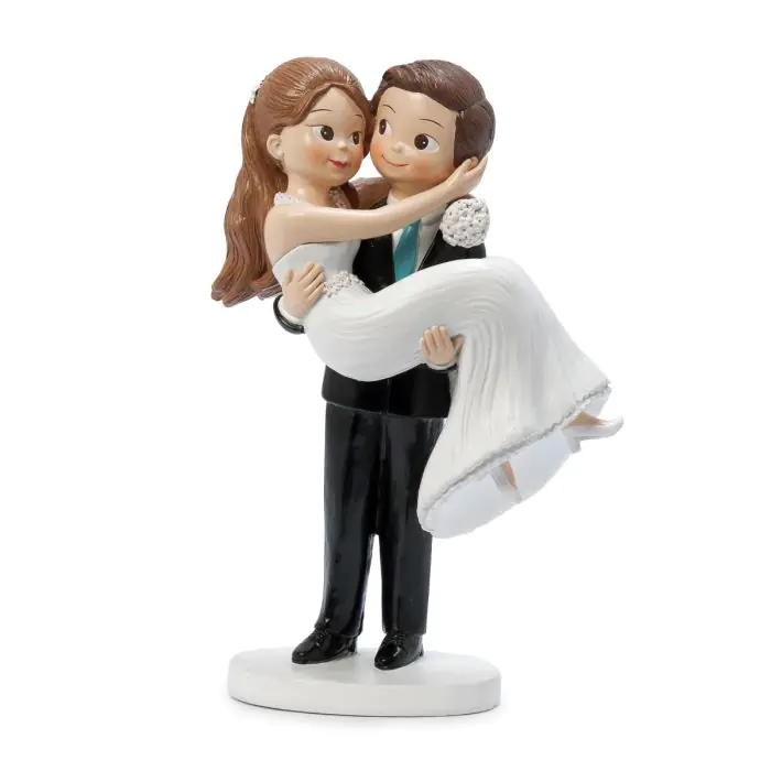 Figura pastel novia en brazos Pop&Fun