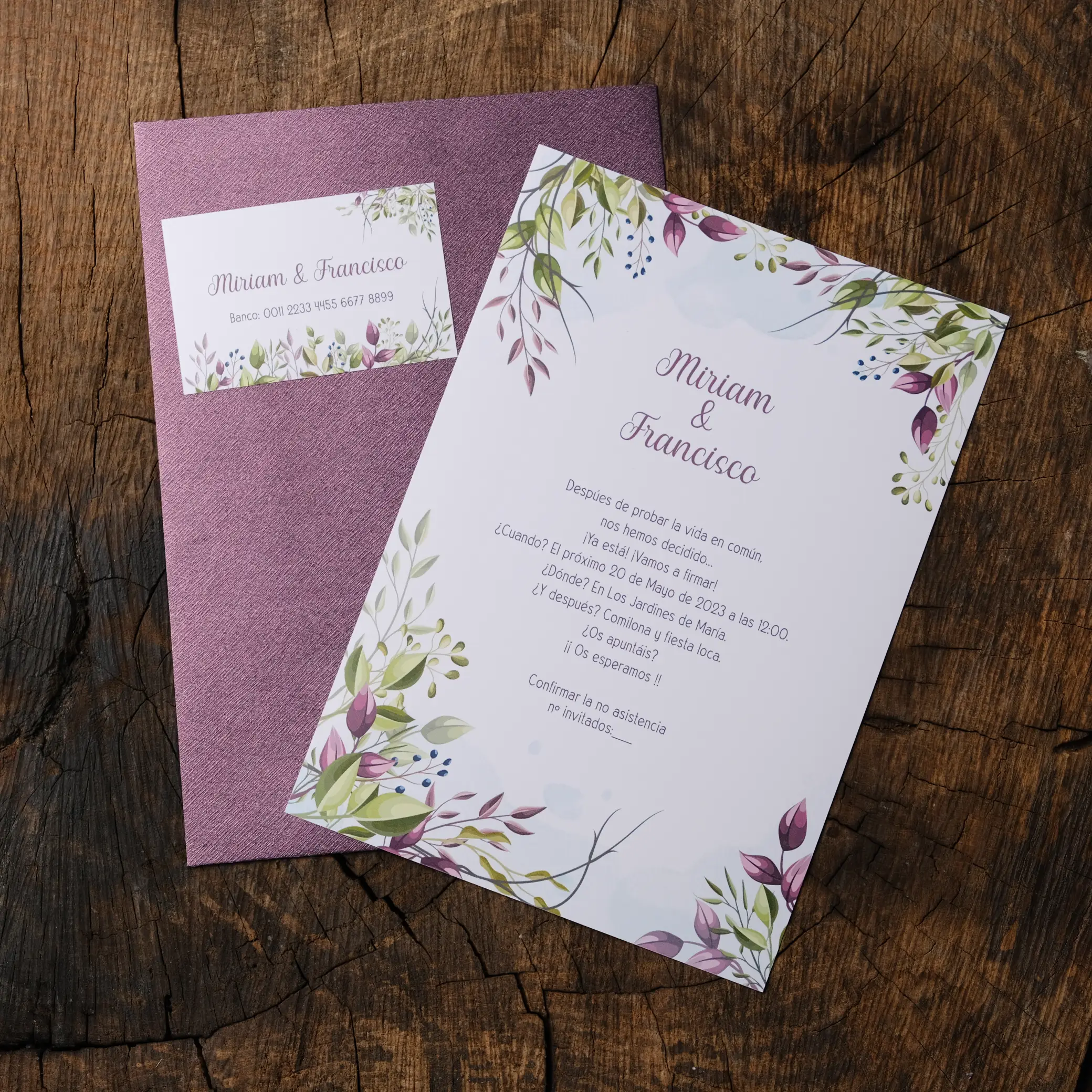 Invitación de Boda 004