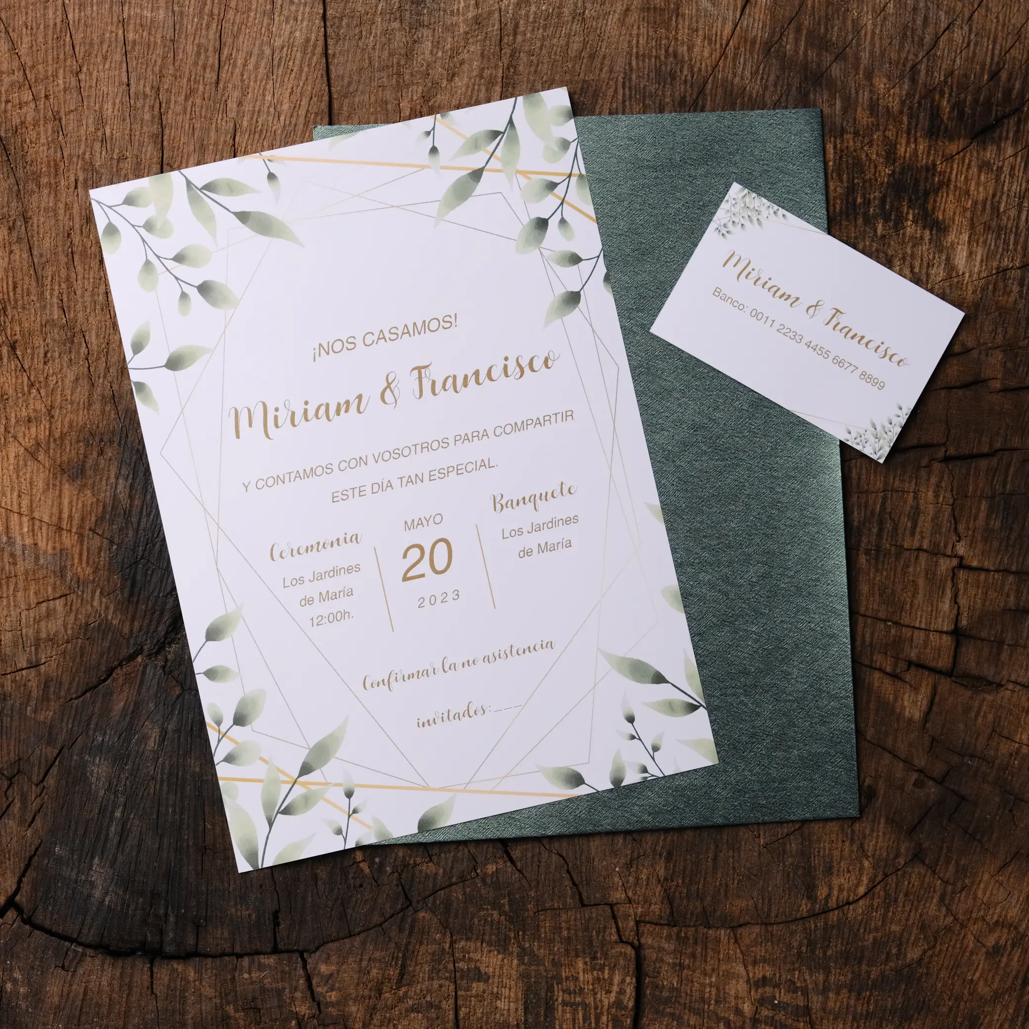 Invitación de Boda 015