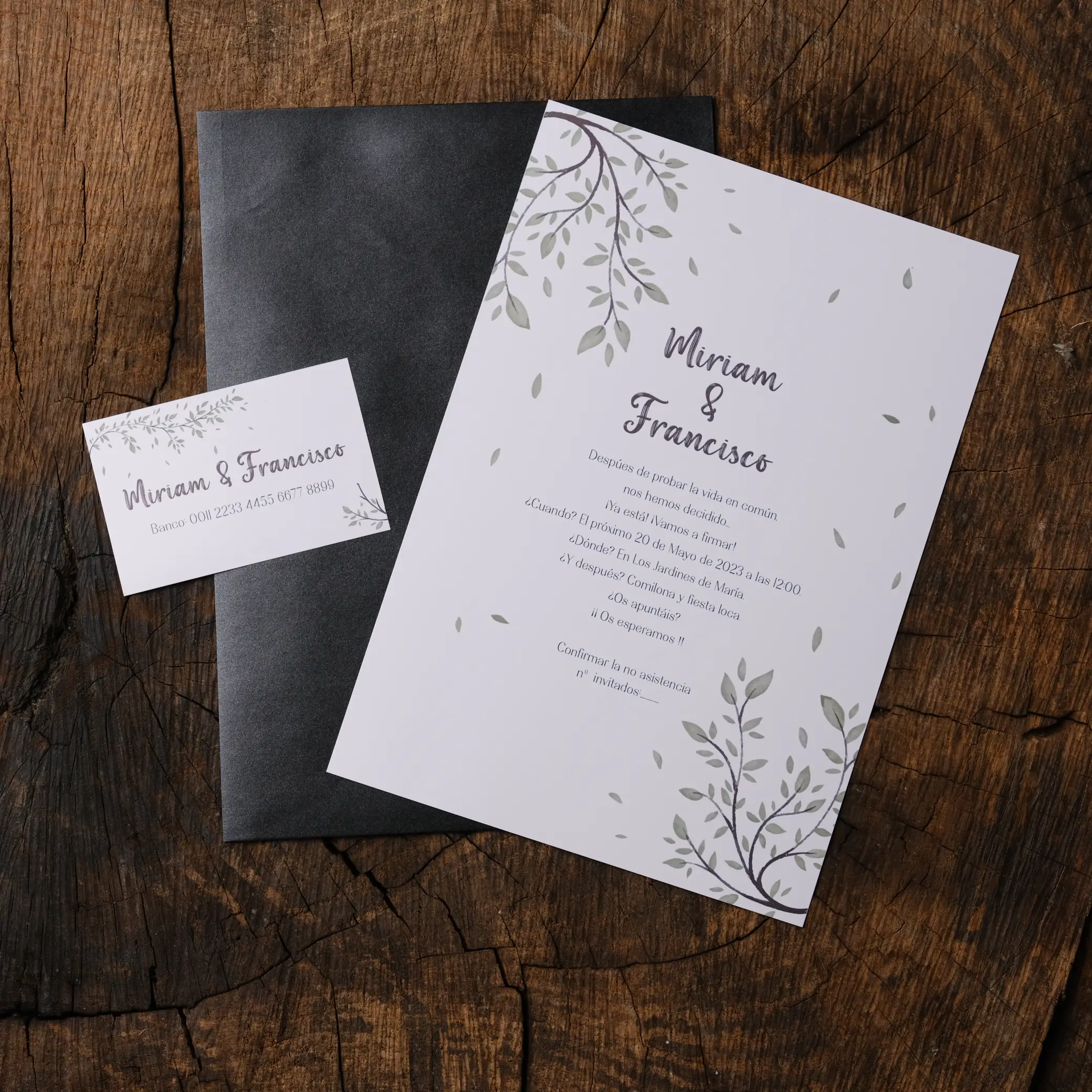 Invitación de Boda 019