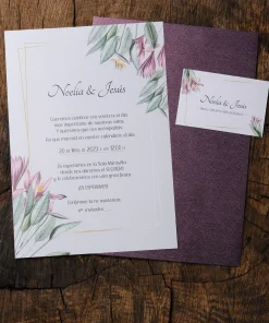 Invitación de Boda 025
