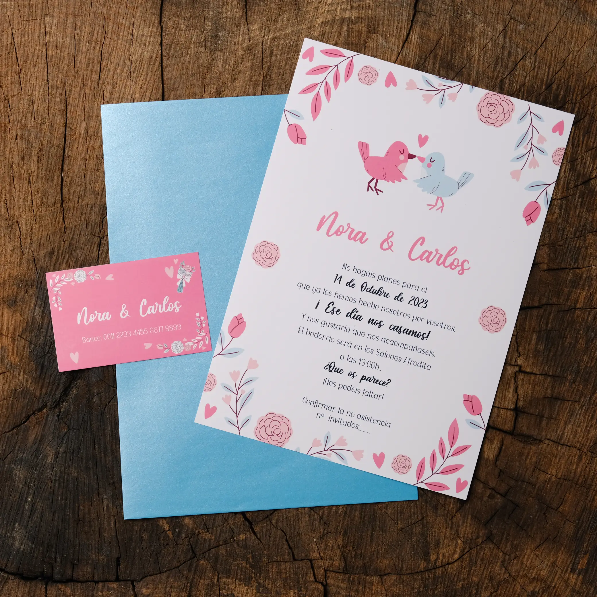 Invitación de Boda 039