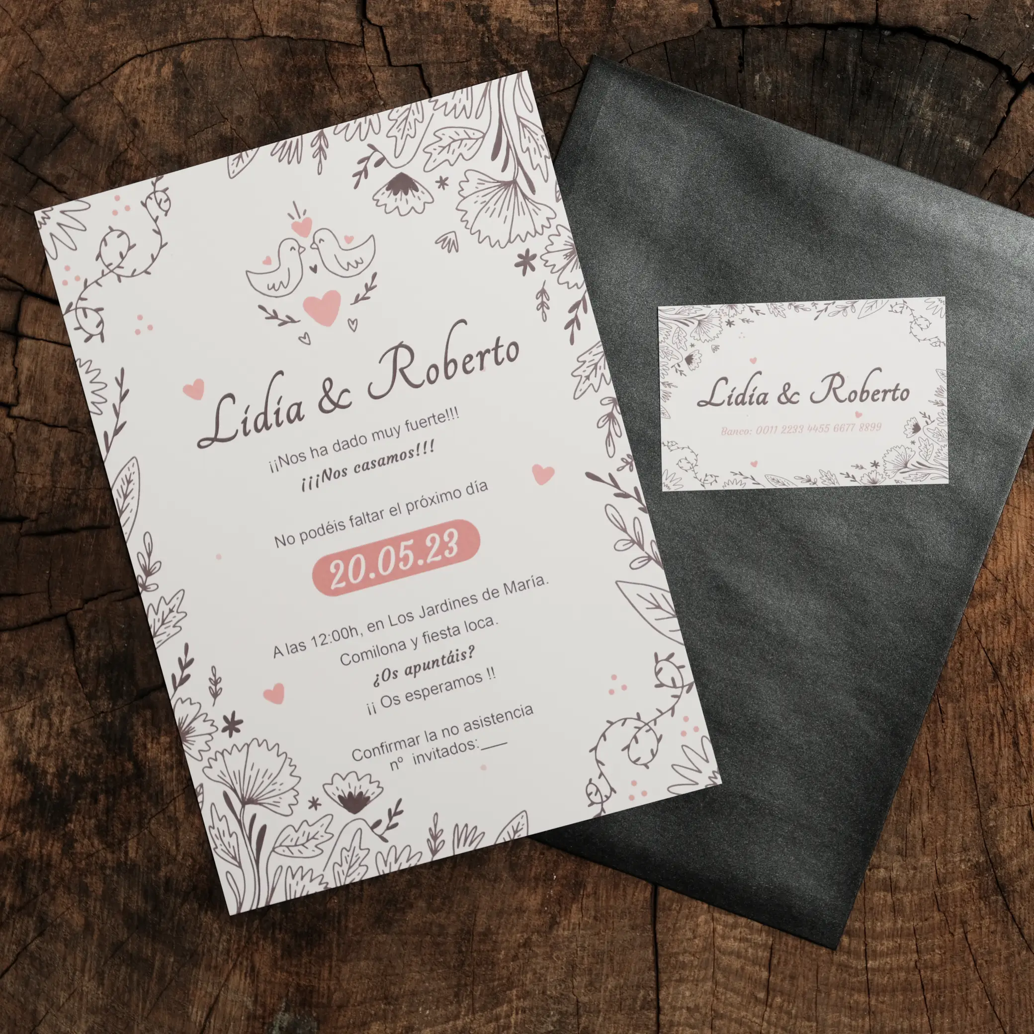 Invitación de Boda 079
