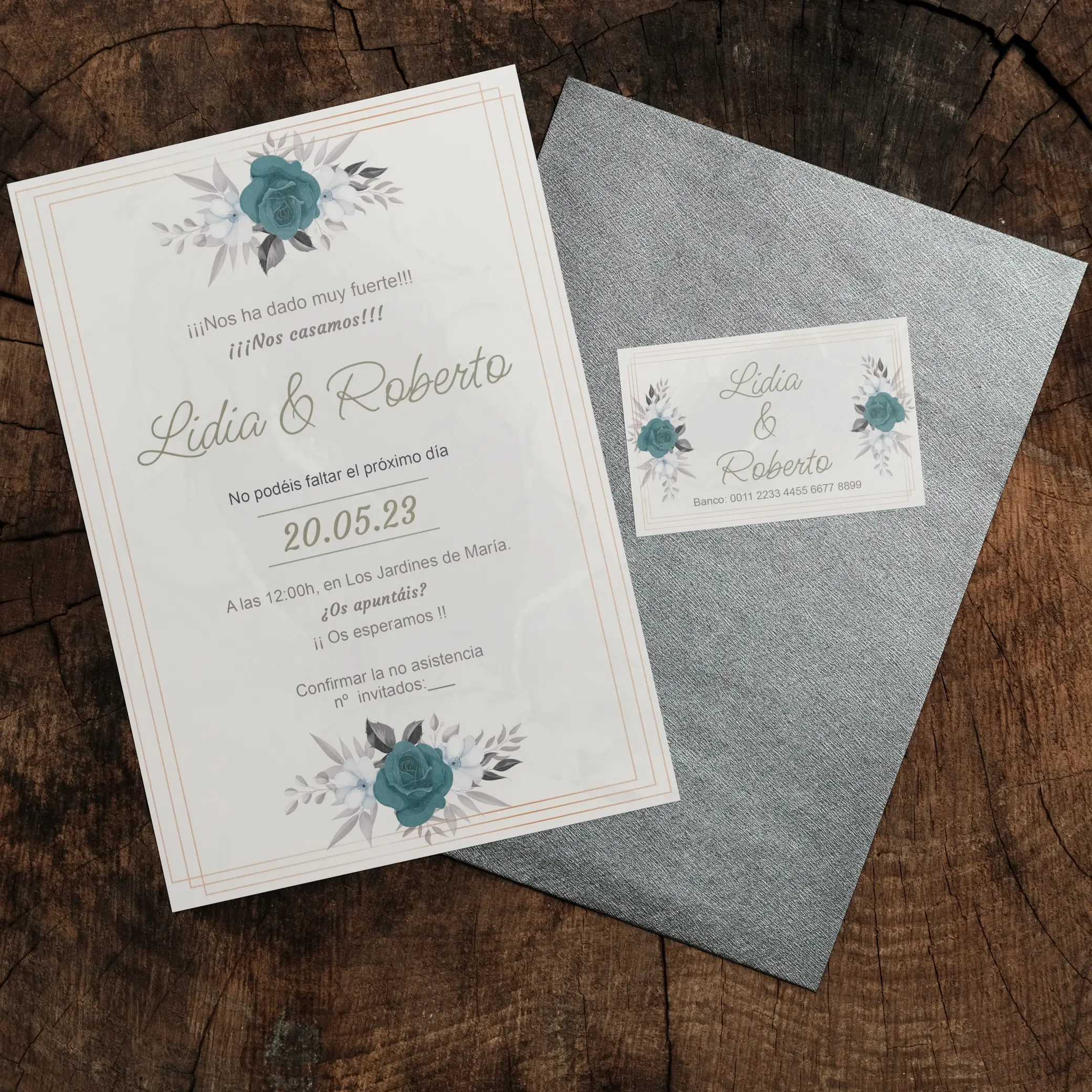 Invitación de Boda 081