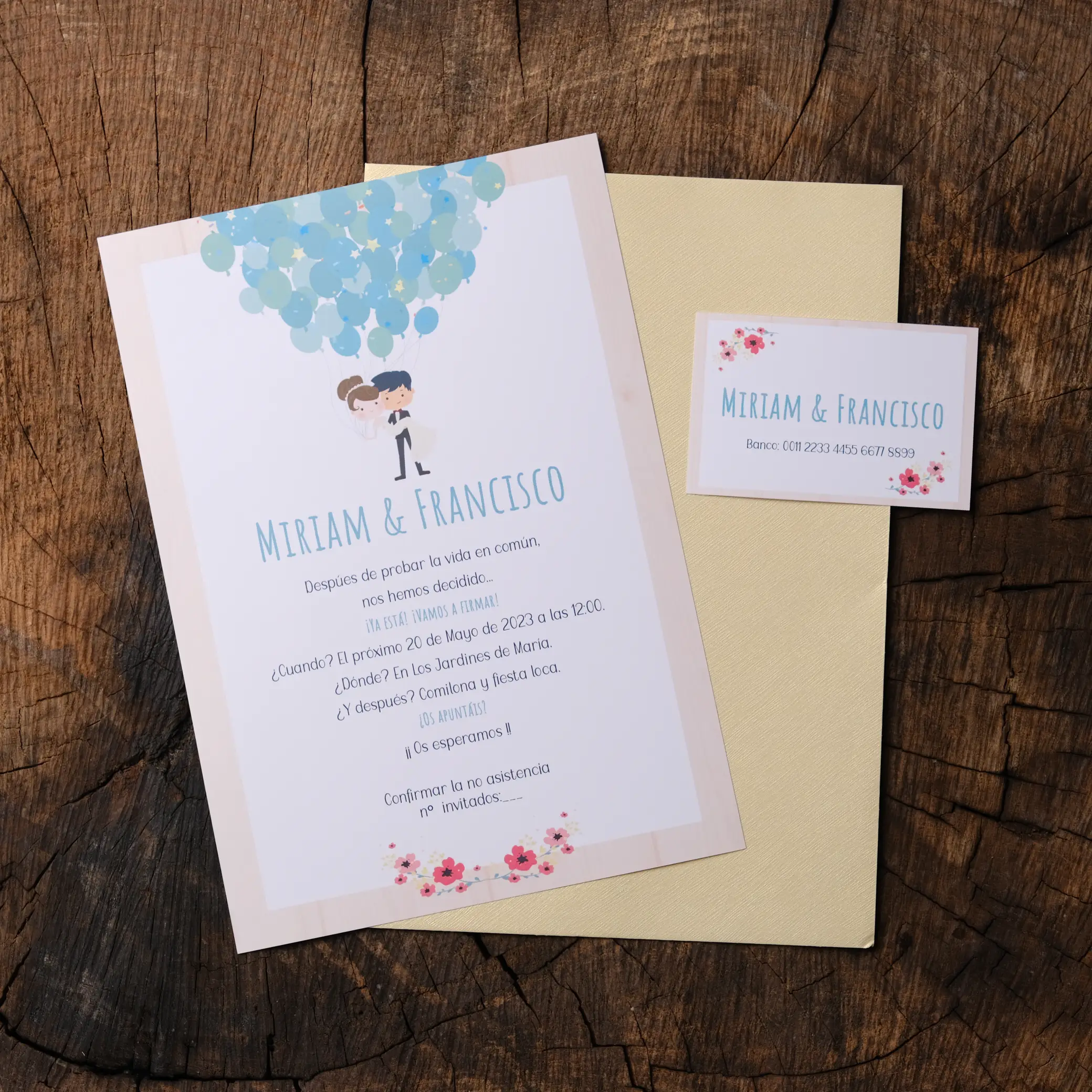 Invitación de Boda 044