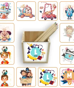 Lapicero de Madera personalizado con diseño elegido