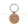 Llavero Madera Bautizo Personalizado