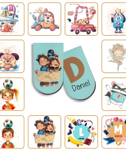 Marcapáginas Magnético personalizado con diseño elegido