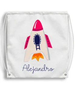 Alternative view of Mochila Poliéster con el Diseño que elijas