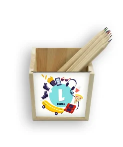 Alternative view of Lapicero de Madera personalizado con diseño elegido