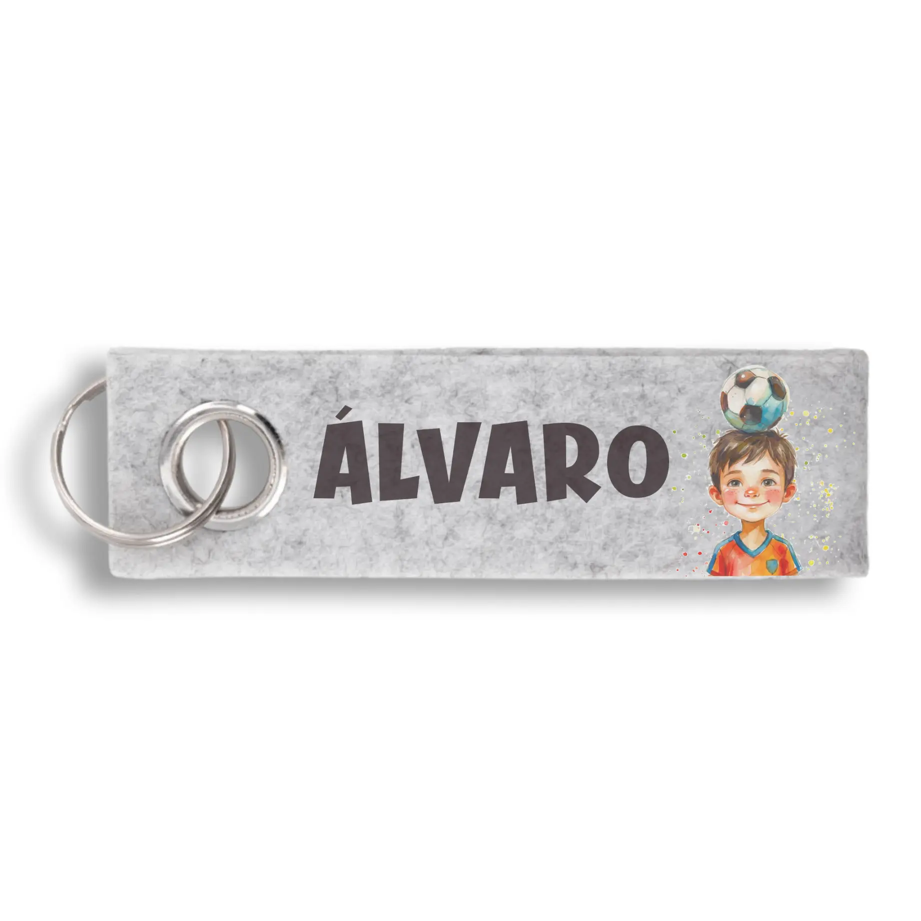 Llavero de Fieltro personalizado con diseño elegido - Imagen 2