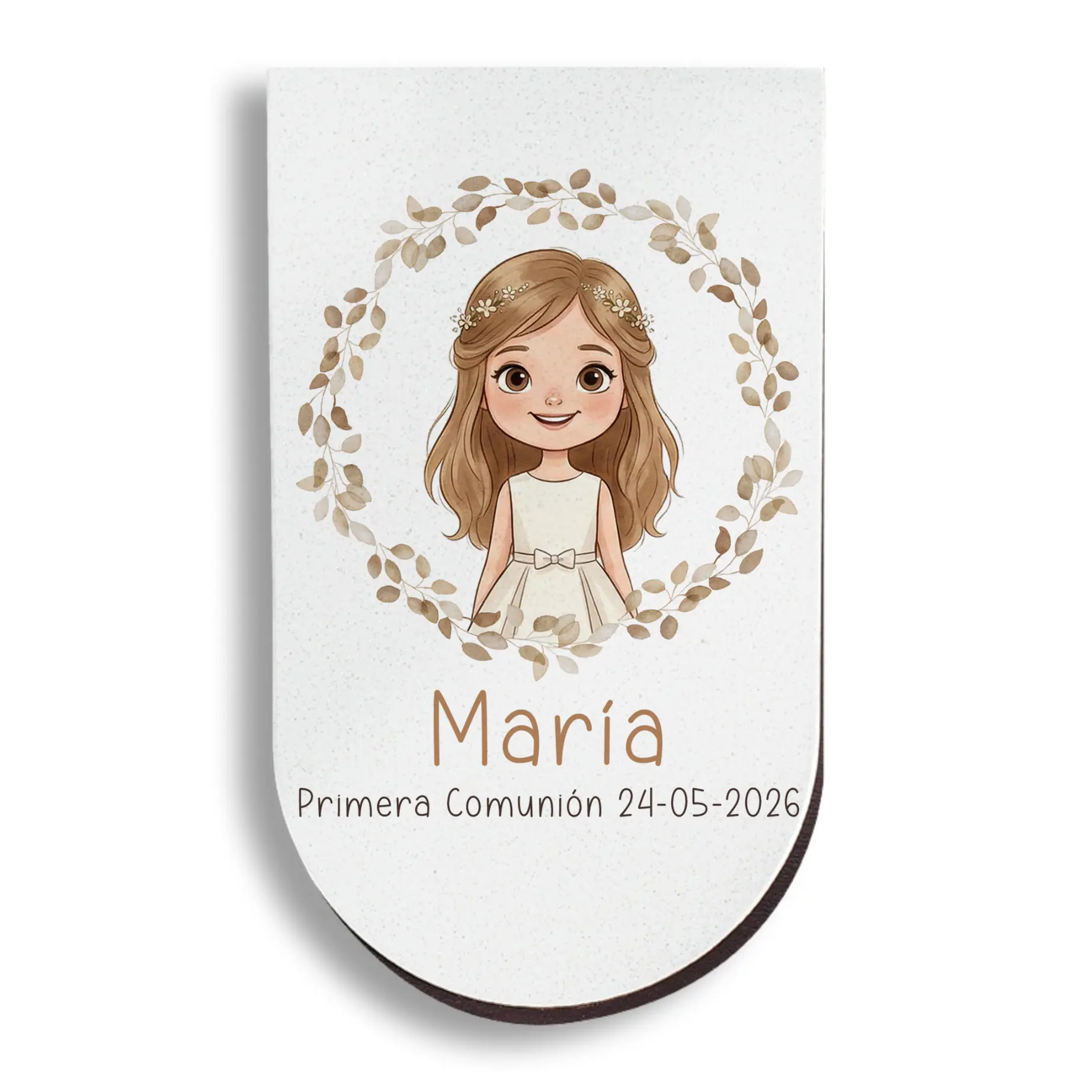 Marcapáginas Magnético Personalizado Niña Comunión - Imagen 2