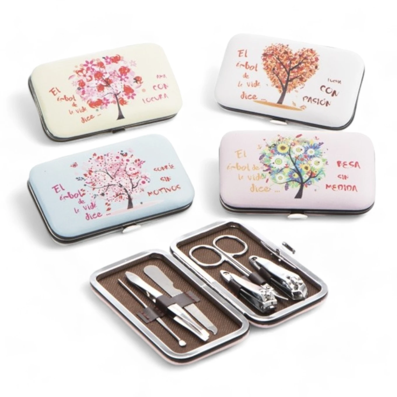Set Manicura Árbol De La Vida
