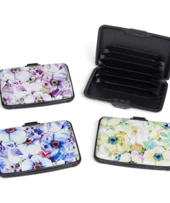 Tarjetero Floral