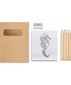 Alternative view of Set para colorear eco infantil