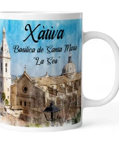 Taza Xàtiva Basílica de Santa María