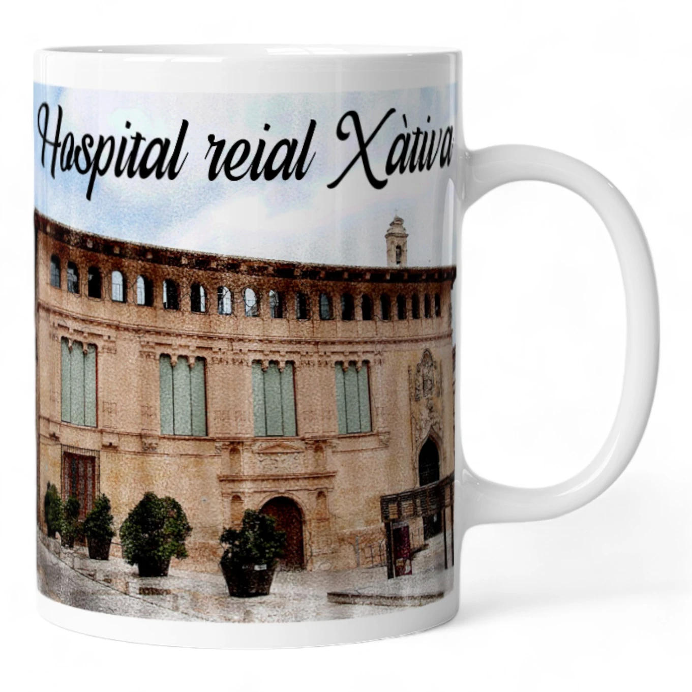 Taza Acuarela Hospital Reial