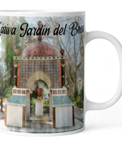 Taza Acuarela Jardín del Beso