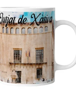 Taza Acuarela Jutjat Xàtiva
