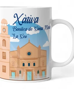 Taza Dibujo Basílica De La Seo