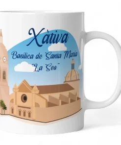 Taza Dibujo Basílica De La Seo