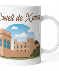 Taza Dibujo Xàtiva Castell