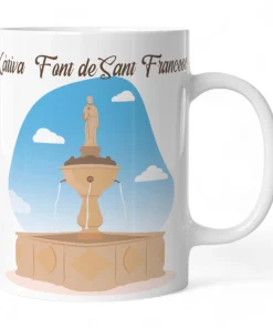 Taza Dibujo Font de Sant Francesc