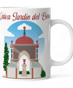 Taza Dibujo Jardín del Beso